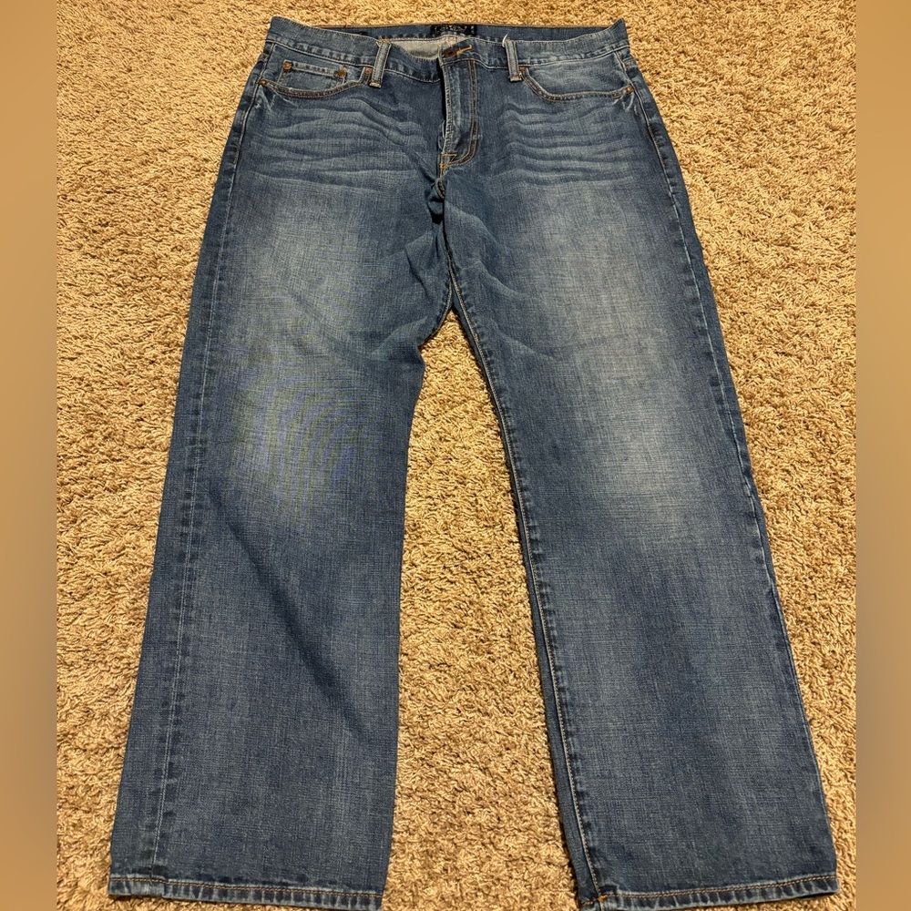 Mens Lucky Brand 36 x 30 363 Vintage Straight Jeans
